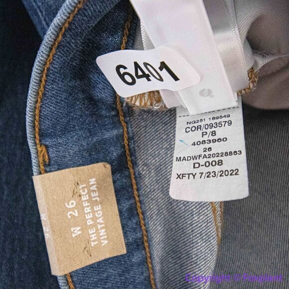 NEW Madewell Perfect Vintage Straight Jean in Mayfield Wash, NG251, 26 - Picture 16 of 16